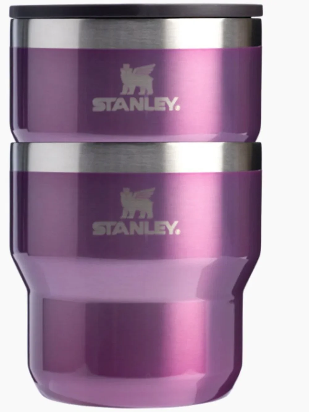 NEW Stanley Stay Hot Stacking Cup Set 2-Pack 10 oz Wisteria Shine NIB